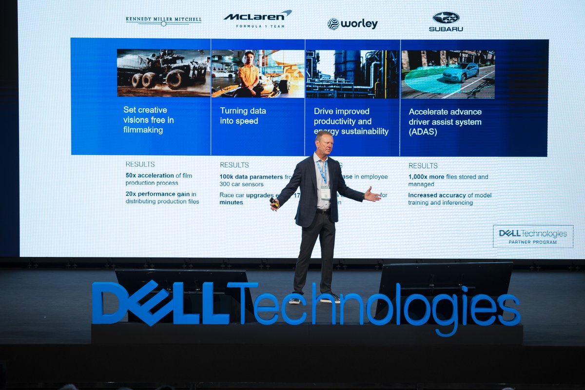 SaravanaDellEMC's tweet image. In Madrid for the Dell AI Data Platform Global Partner Momentum Summit, Karl Korbus highlighted the incredible progress of our Unstructured Data Solutions.
#DellPartnerSummit #PowerScale #ObjectScale #iwork4dell