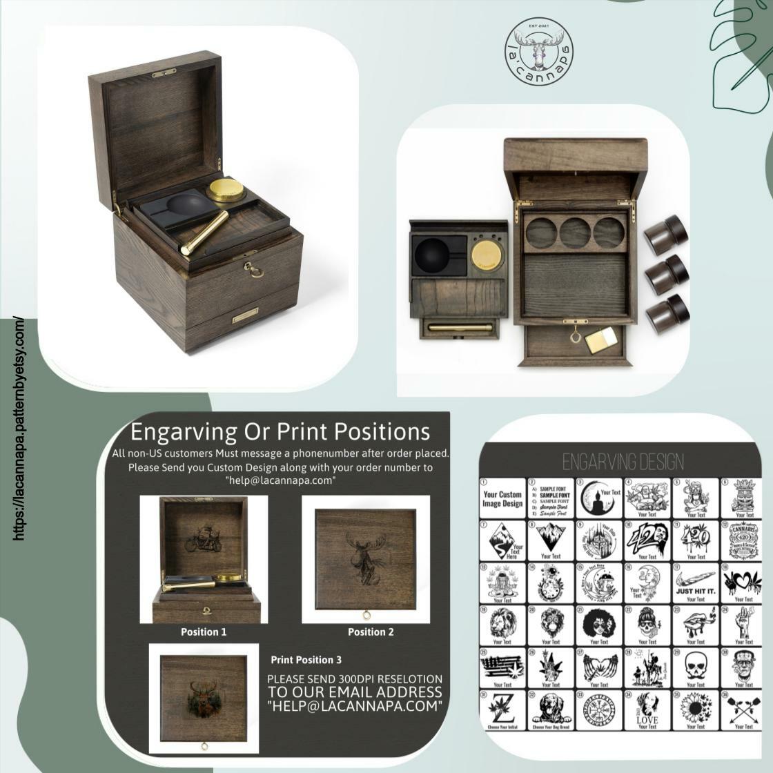 LCannapa's tweet image. Elevate your smoking experience with our Ash Wood Stash Box! Complete with all essentials for just $259. Discover ultimate style and functionality today! #CigarLifestyle #LuxuryAccessories

Shop Now lacannapa.patternbyetsy.com//listing/11975…