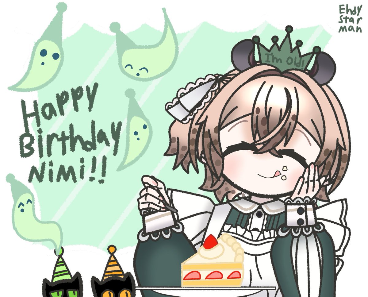 EndyStarMan647's tweet image. Happy Birthday to the Nurse Baku!!🎂💚
#nimagery #BirthdayBaku2025