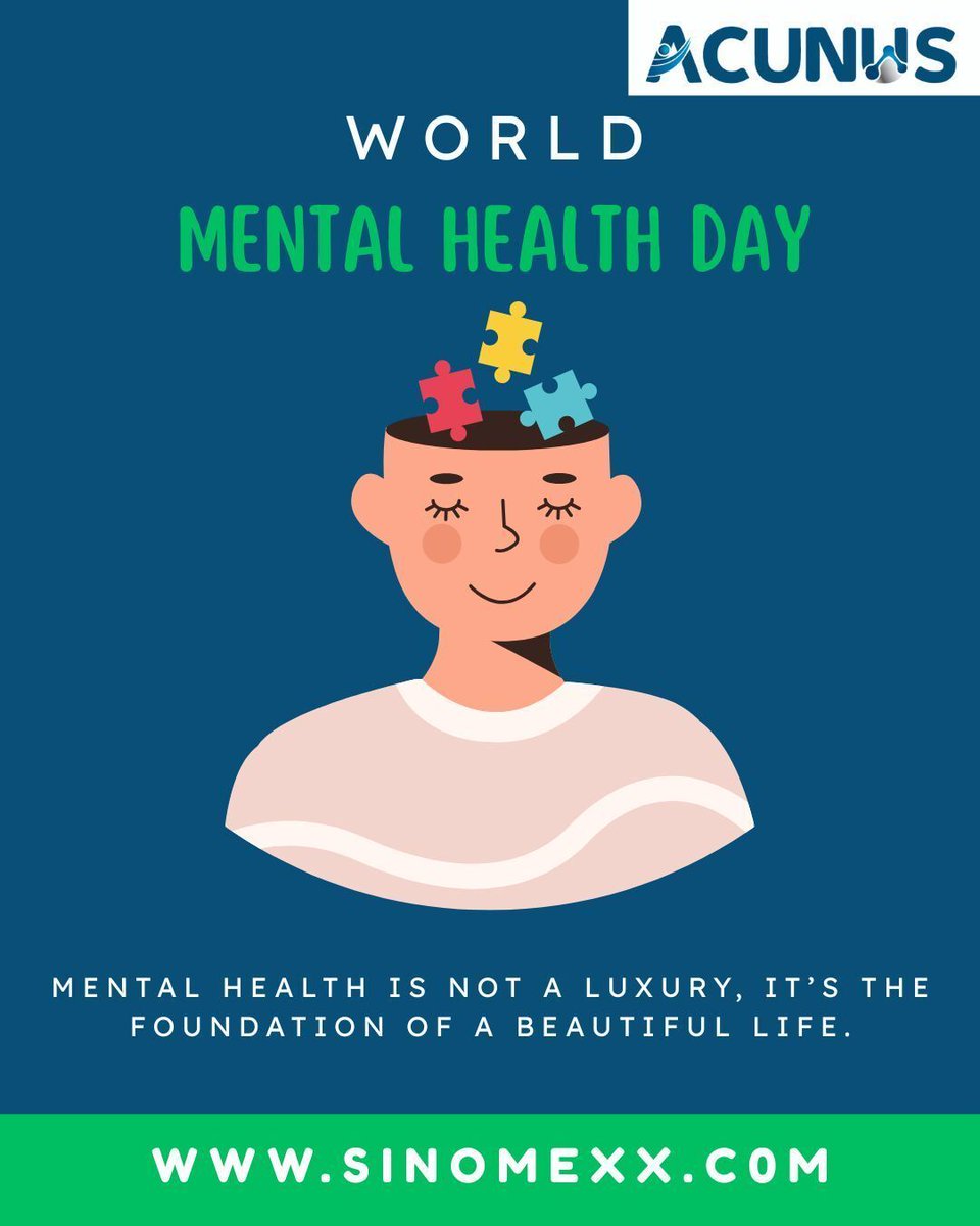 Sinomexx_'s tweet photo. Mental health isn’t optional — it’s essential. 💚
This #WorldMentalHealthDay, let’s choose kindness, balance, and support — for ourselves and for others.
#Sinomexx #MindMatters #MentalWellness https://t.co/lUb2JWmmqB