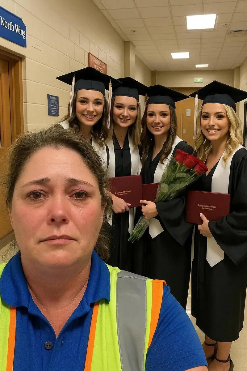 afra_art56's tweet image. Today my quadruplet daughters finally graduated. Their father is no longer with us… I raised them on my own, and I couldn’t be prouder. If you don’t mind, a kind wish from you would mean the world to them and make this day even more special. 🙏♥️