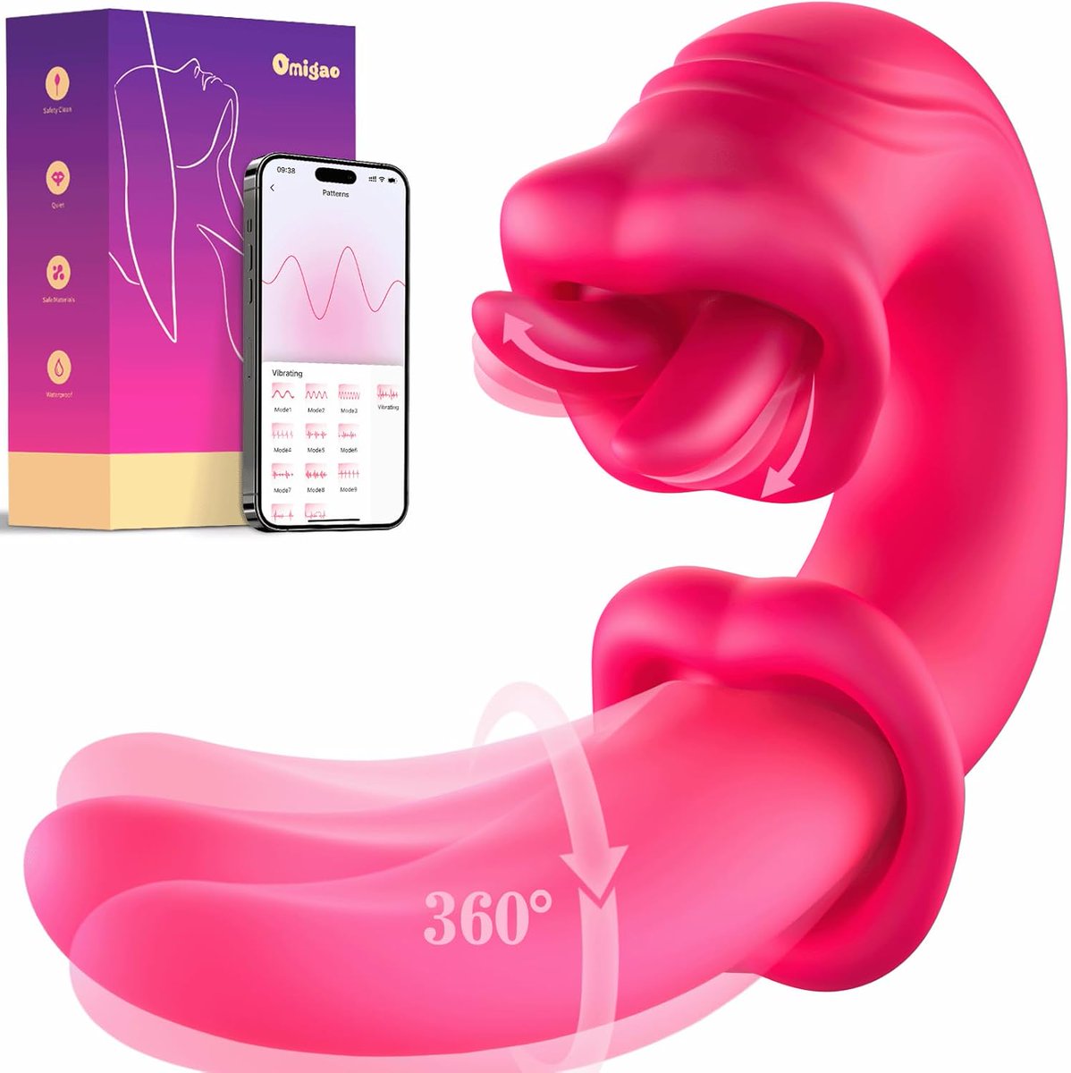 Who’s brave enough to test this wild 360° licking toy? 😏

It’s soft, smart-app controlled &amp; insanely intense.   #freeproduct     #giveaways 

Free for testers — message me if you wanna play 💋

#amazonreview #tester #Vibrator #sextoys #masturbator #onlyfans