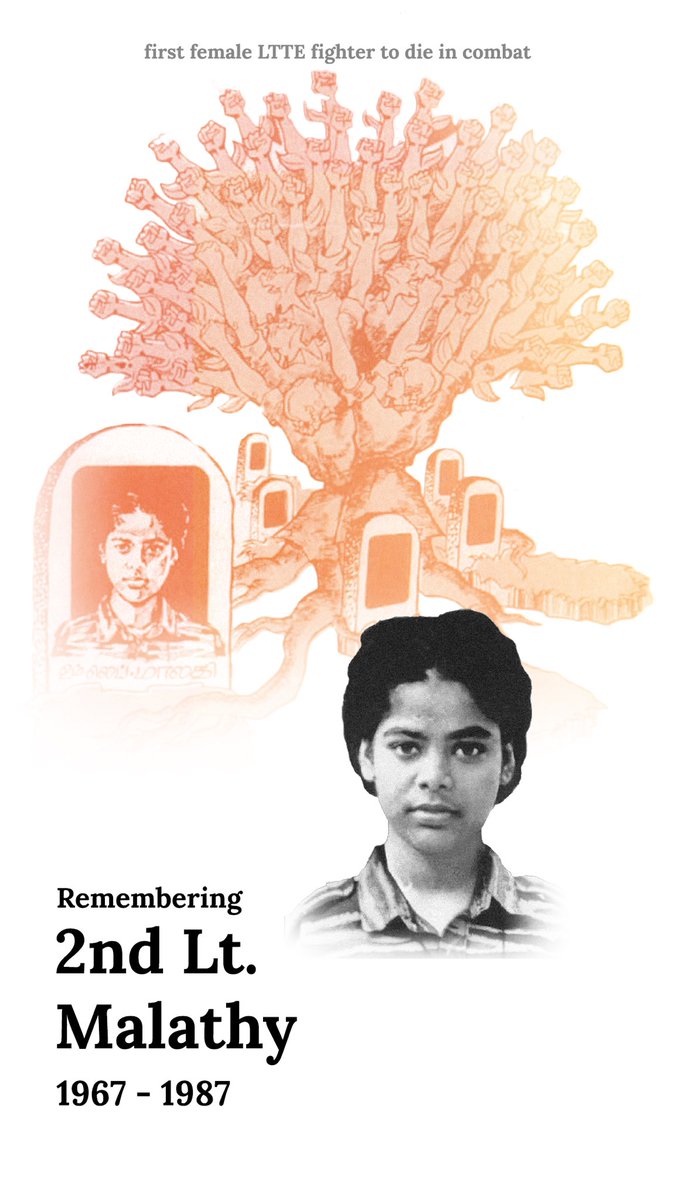 vellalarel88260's tweet image. #Malathy #Pillai
#Remembrance 

Probably a Nair or Saiva Pillai she was, as we all know about Lanka History 

Under her leadership, LTTE defeated Indian Army Forces (IPKF) and IPKF was forced to withdraw from Kopay, Jaffna 

She died in the same war