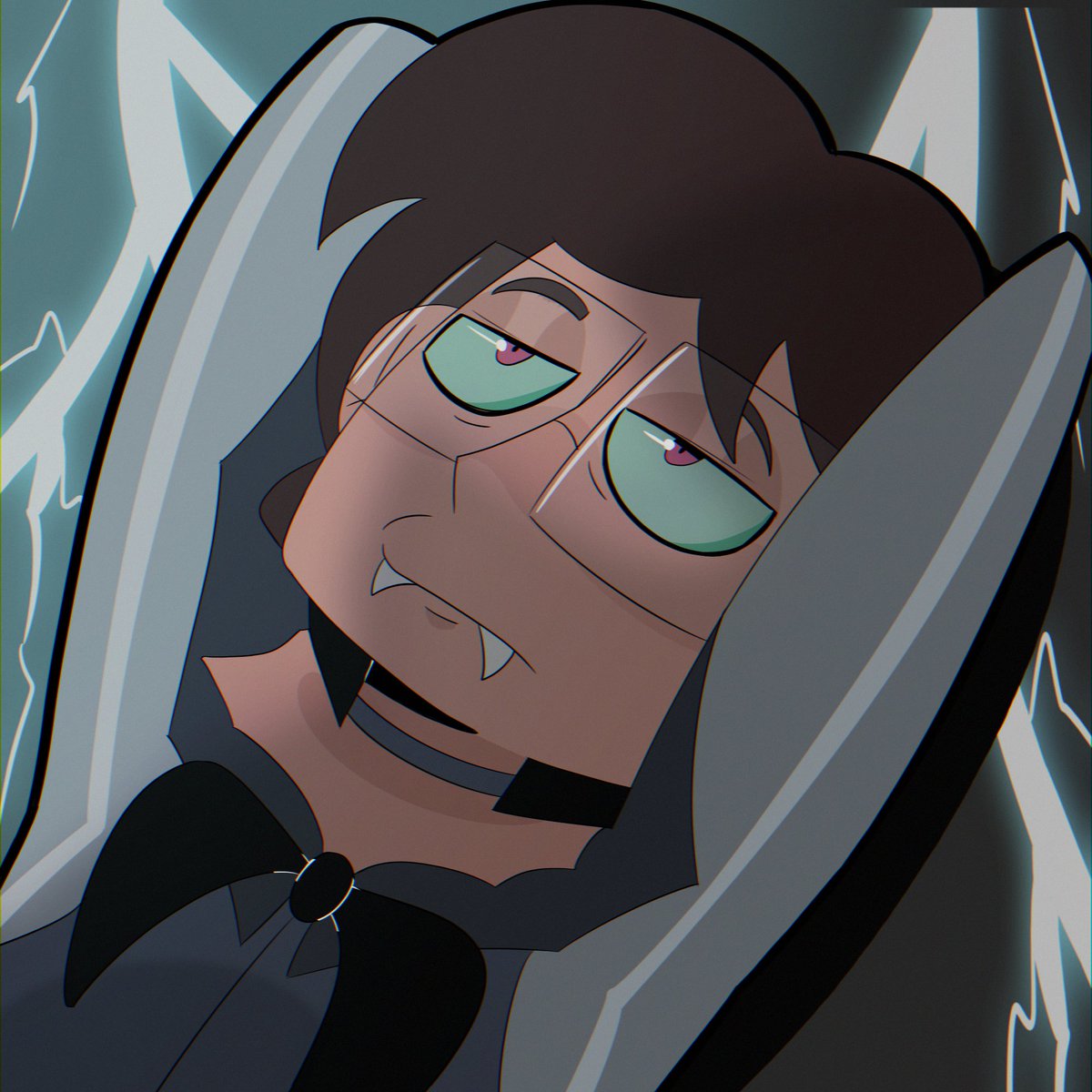 Old vs new halloween drawing! The 1st one is from last year