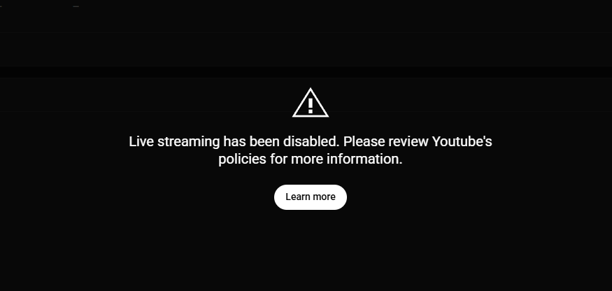 JacobMysterio's tweet photo. @TeamYouTube Hi. I got restricted from live streaming because my 12 year old brother was in my live. I appealed but it was rejected. https://t.co/7zF2erllzb https://t.co/aM1Av9c4T9