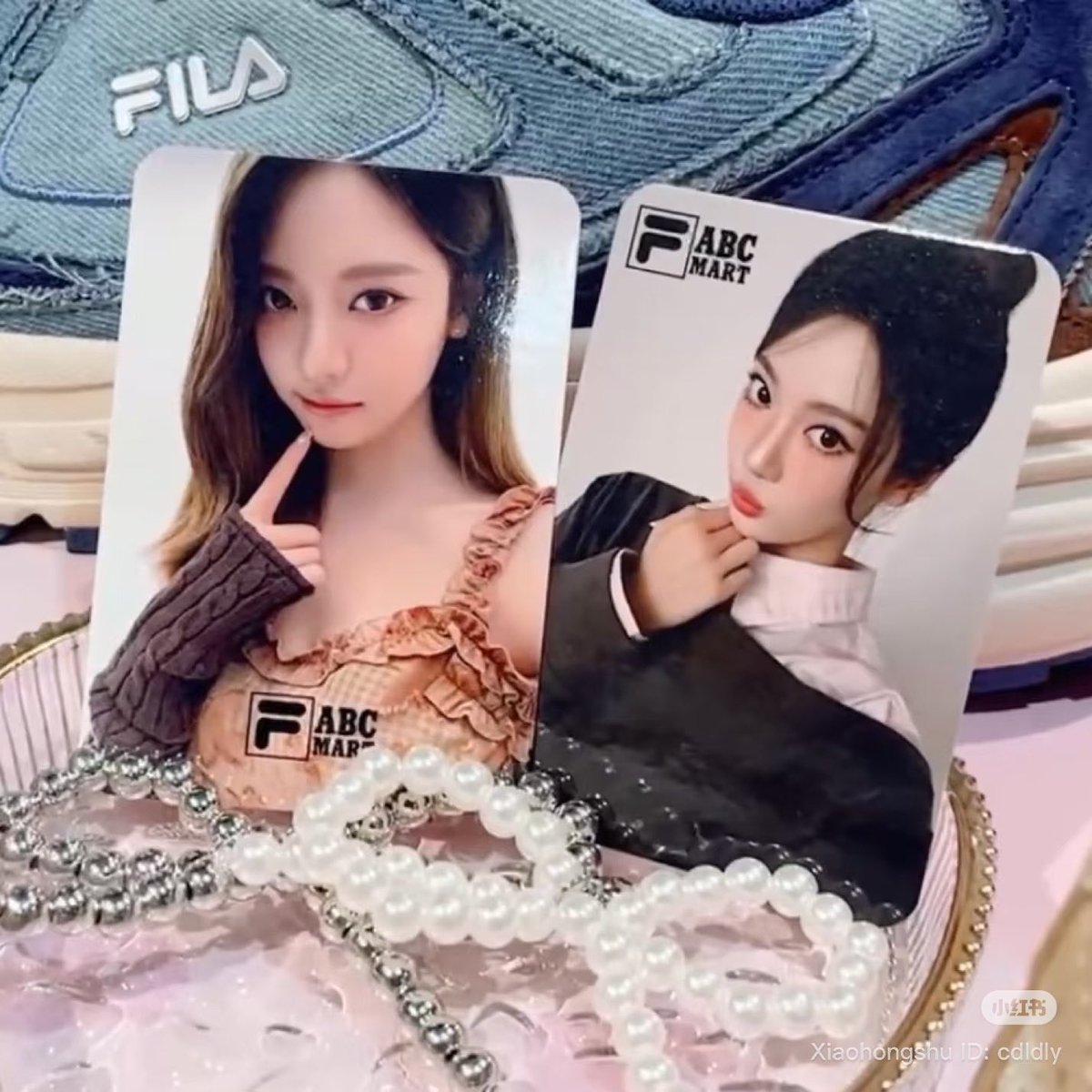 yizhuobored's tweet image. NINGNING FILA PHOTOCARD