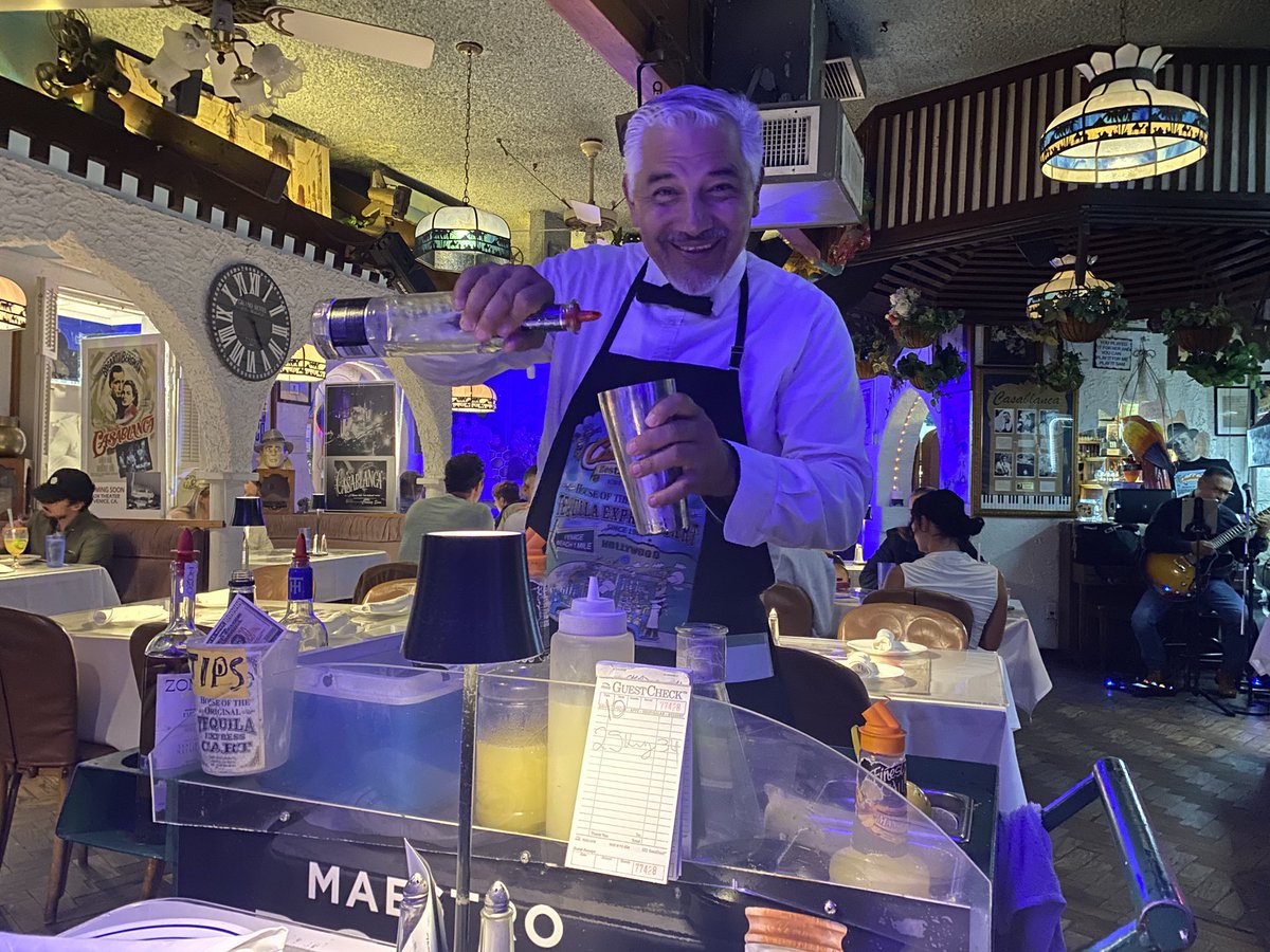 OnlyInterject's tweet image. Nothing says &quot;time for the weekend&quot; quite like the Margarita Man at #CasablancaRestaurant in Venice, CA