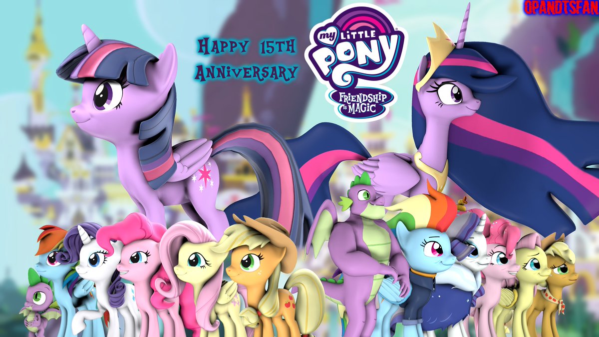OPAndTSFan's tweet photo. Happy 15th Anniversary My Little Pony Friendship is Magic
We really miss MLP G4 so much for those memories 🥹
#MLPFiM #MyLittlePonyFriendshipIsMagic #MLPG4 #MLP #Hasbro #DHXMedia #SFMPonies #SFMMLP #SFM #SourceFilmmaker #ManeSix #Mane6 https://t.co/VQ7J3F1tn4