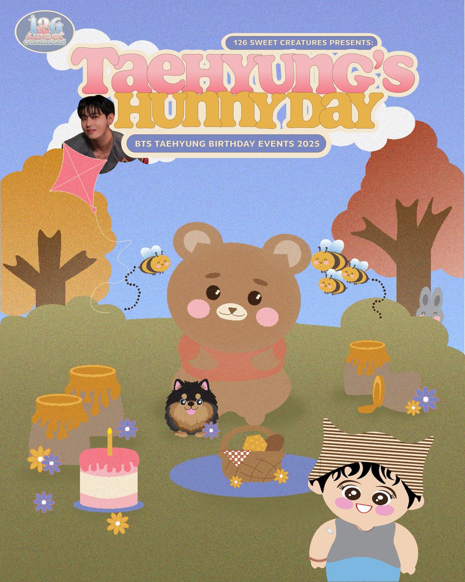 126Creatures's tweet image. BTS TAEHYUNG 2025 BIRTHDAY EVENTS

🐝🍯𝗧𝗔𝗘𝗛𝗬𝗨𝗡𝗚&apos;𝗦 𝗛𝗨𝗡𝗡𝗬 𝗗𝗔𝗬.ᐟ

𝗢𝗙𝗙𝗟𝗜𝗡𝗘 𝗖𝗦𝗘
📅 Dec 20 | 1:30-3:00PM | 3:30-5:00PM
💌 Dear Darling Cafe Katipunan QC

𝗣𝗛𝗢𝗧𝗢𝗕𝗢𝗢𝗧𝗛 𝗘𝗩𝗘𝗡𝗧
📅 Dec 19-26
💌 Sonata Love Letter Lounge GH and Elsewhere Cafe Taft…