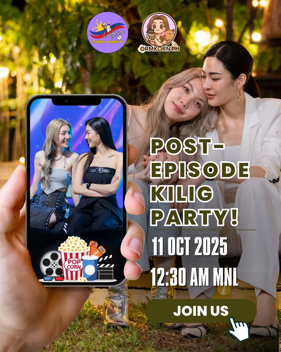 13 weeks. Countless emotions. Endless puyatan. 😭💜

It’s the 2nd Friday before the finale, mga atecco— mag-iiwanan pa ba tayo?! 🤧

Join us and <a href="/ormkornph/">ORMK🍳RN PH 🦋</a> on Space as we witness how Ayla and Tawan’s story unfolds in the penultimate episode of OYTS! 🥹

Every Friday 8:30 PM BKK |