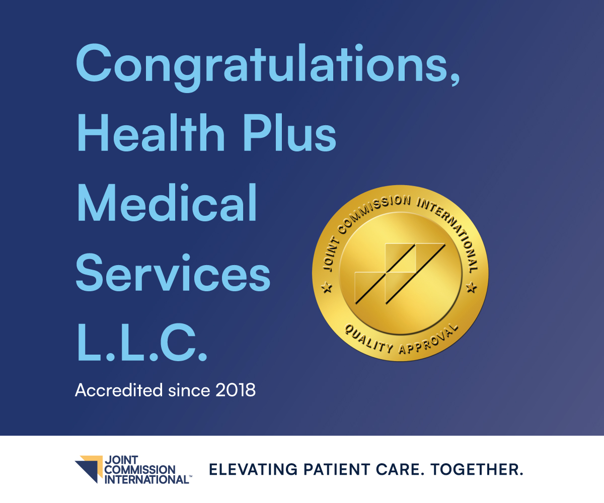 Congratulations, Health Plus Medical Services L.L.C., on your Ambulatory Care program reaccreditation!