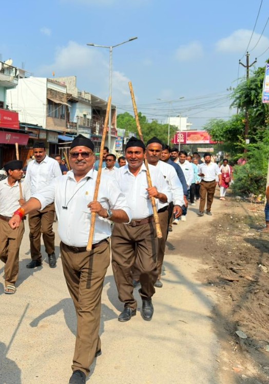 ShuklaBrahmesh's tweet image. पथ संचालन जोगियापुर बस्ती