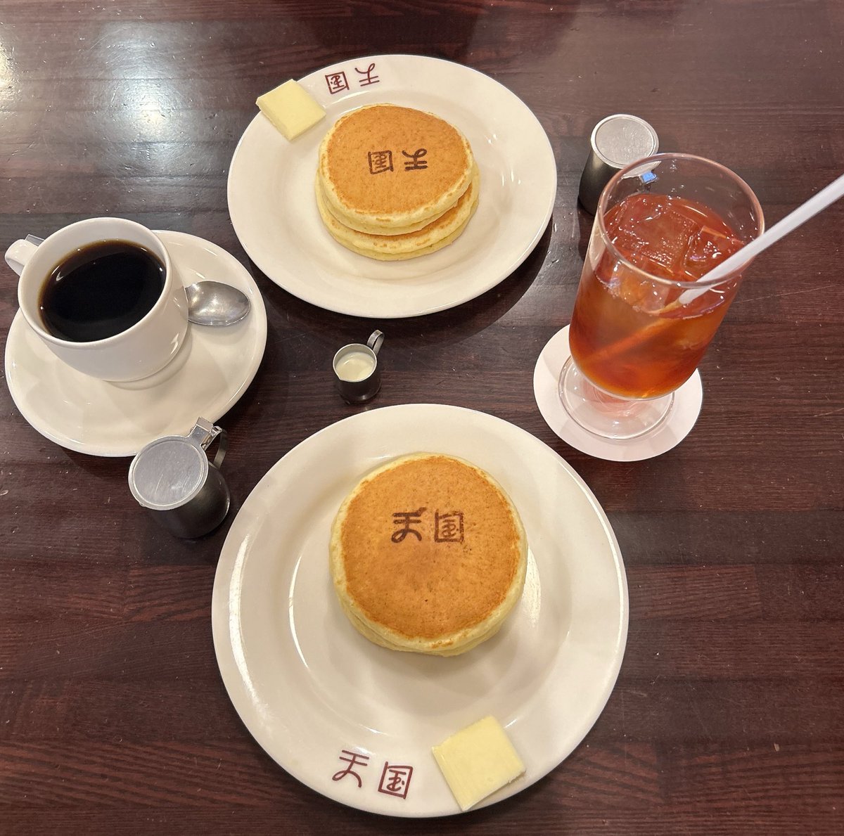 Kainene32's tweet photo. そして天国でほっぺと煩悩を落としてきたのだよ🥞 https://t.co/QUxxfksYZm