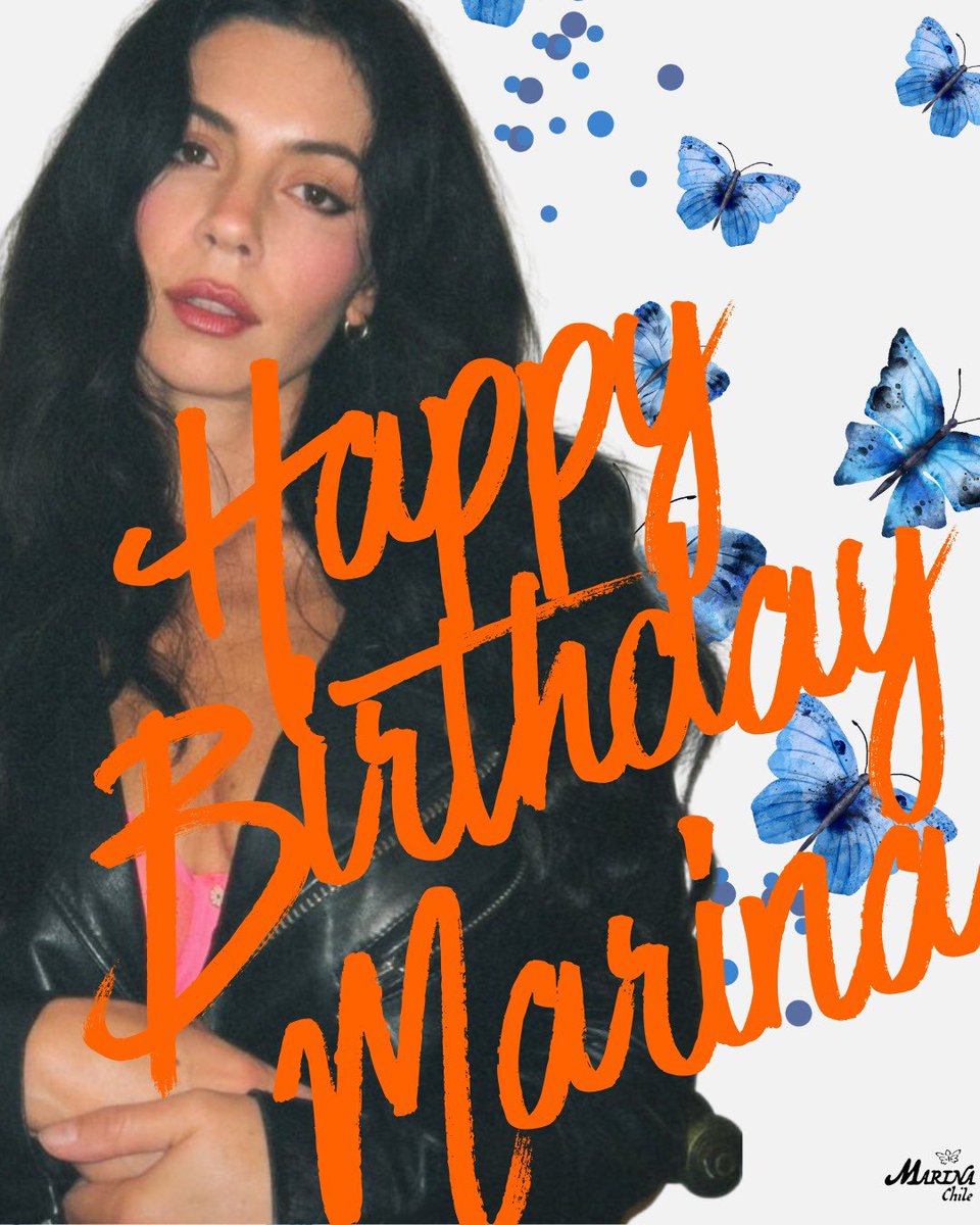ChileMATD's tweet image. Happy birthday @MarinaDiamandis!