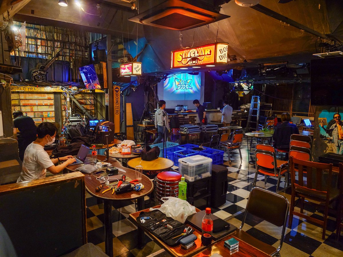 FRENZ 2025
0日目昼の部（前日準備中）
#FRENZ_JP