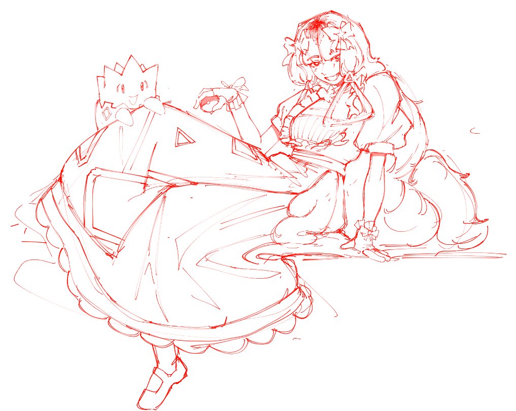 vgen sketch commissions for Qiqi