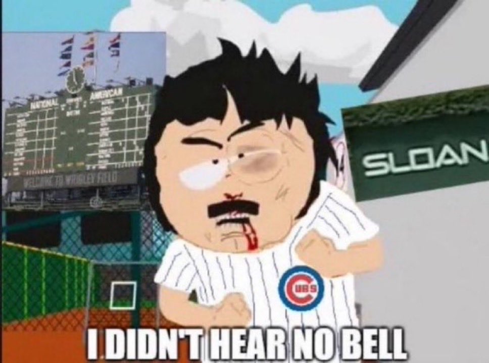 WE’LL SEE YOU SATURDAY IN MILWAUKEE!

CUBS WIN! CUBS WIN! CUBS WIN!