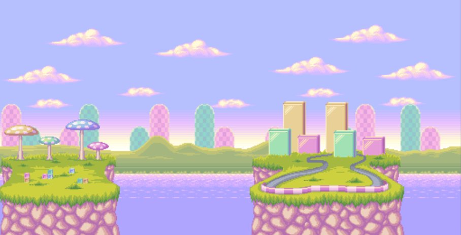 CrimsonDC14's tweet image. Mario kart inspired background
#SuperMarioBros #MarioKart #fanart #MarioFanart #pixelart #background