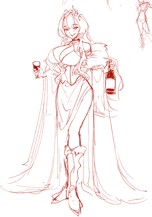 vgen sketch commission for DaedalusCrow