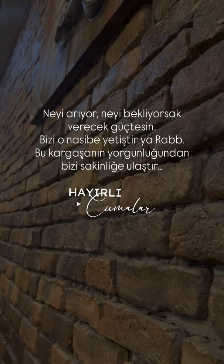 Hayırlı Sabahlar, bereketli rızıklar.

#HayırlıCumalar