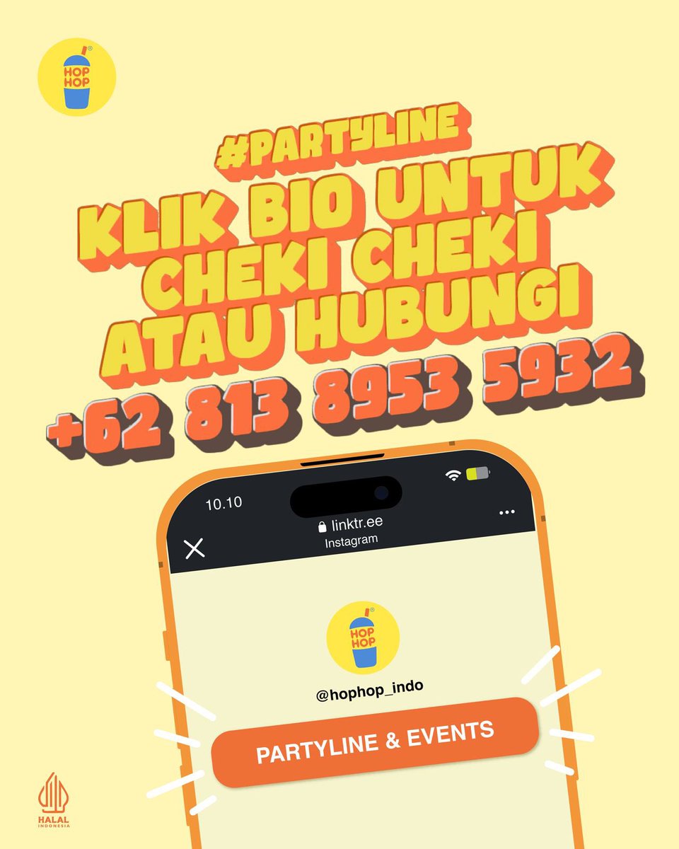 Hop Hop Bubble Drink tweet media