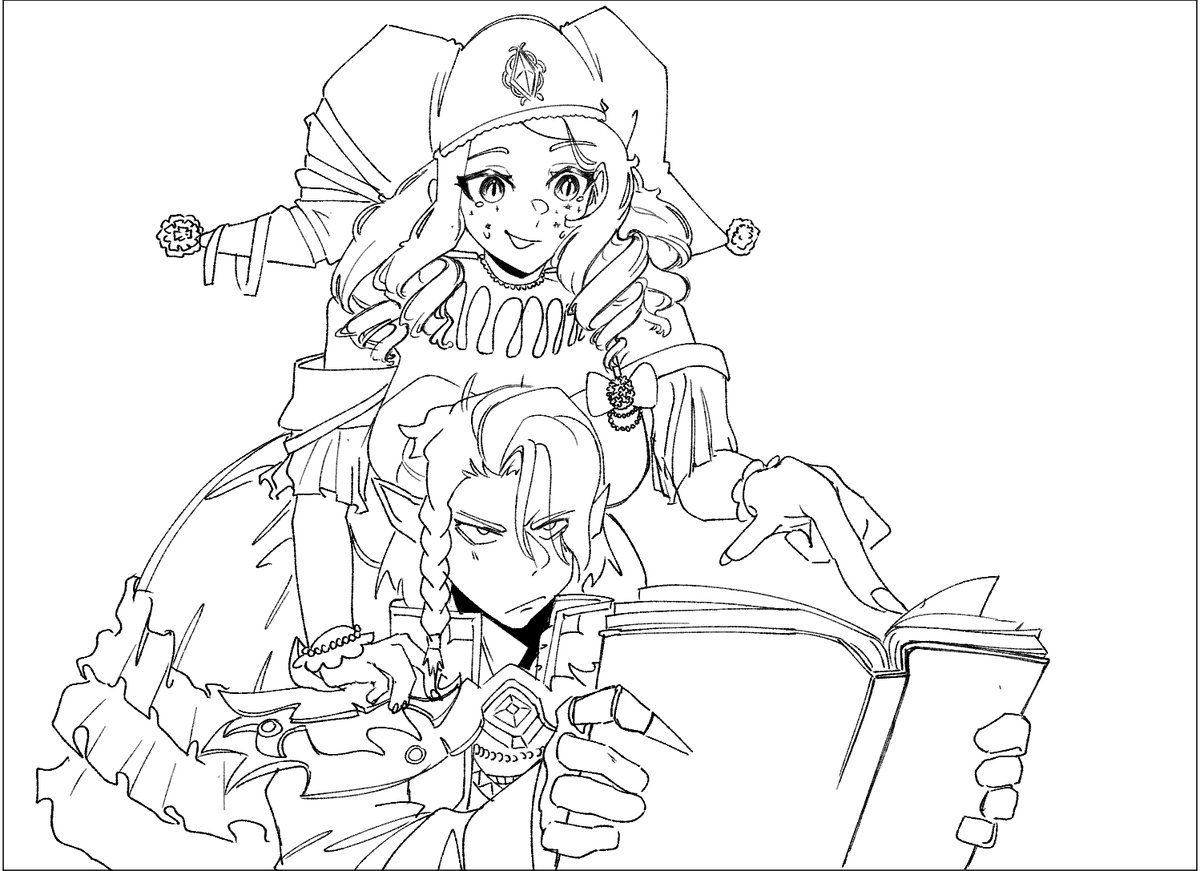 vgen sketch commissions for necromanticnael
#VGenComm