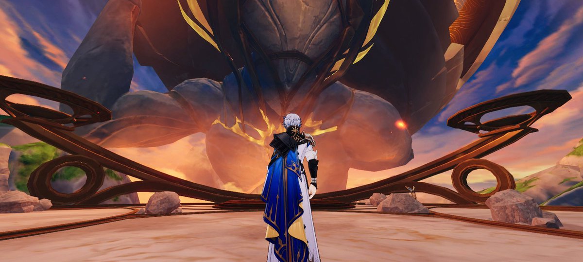 heliosbearer's tweet photo. ⠀
"It's good to be back from my slumber."
⠀ https://t.co/A1SswyocT5