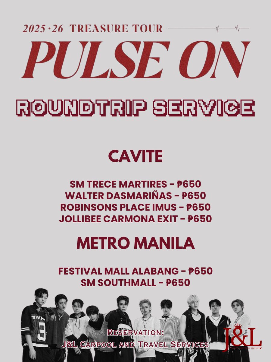 J&L Carpool and Travel Services tweet media