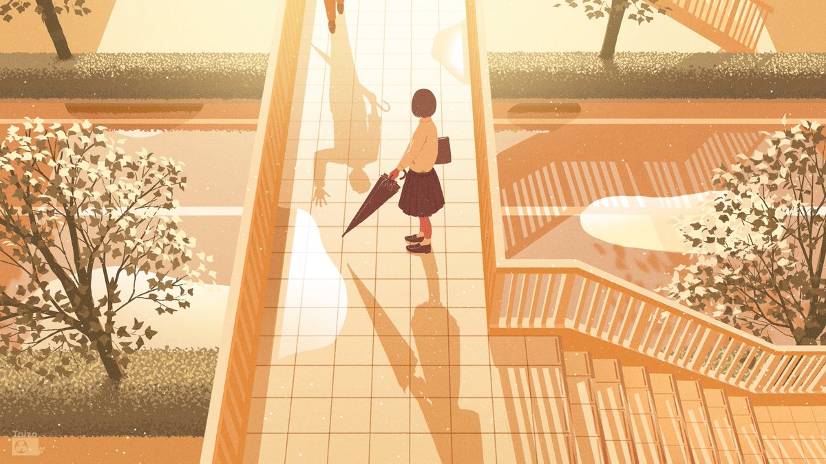 taizo_03's tweet image. the rain stopped, and then