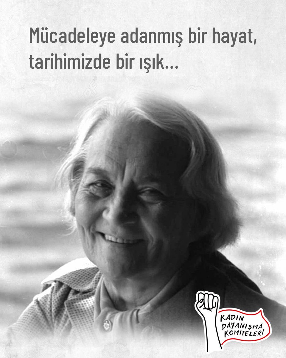 Mücadeleye adanmış bir hayat, tarihimizde bir ışık…

Behice Boran'ı saygıyla anıyoruz.