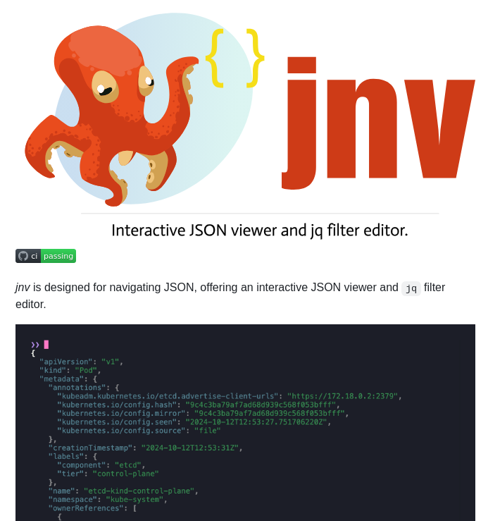 tom_doerr's tweet image. interactive JSON viewer with jq filter editor