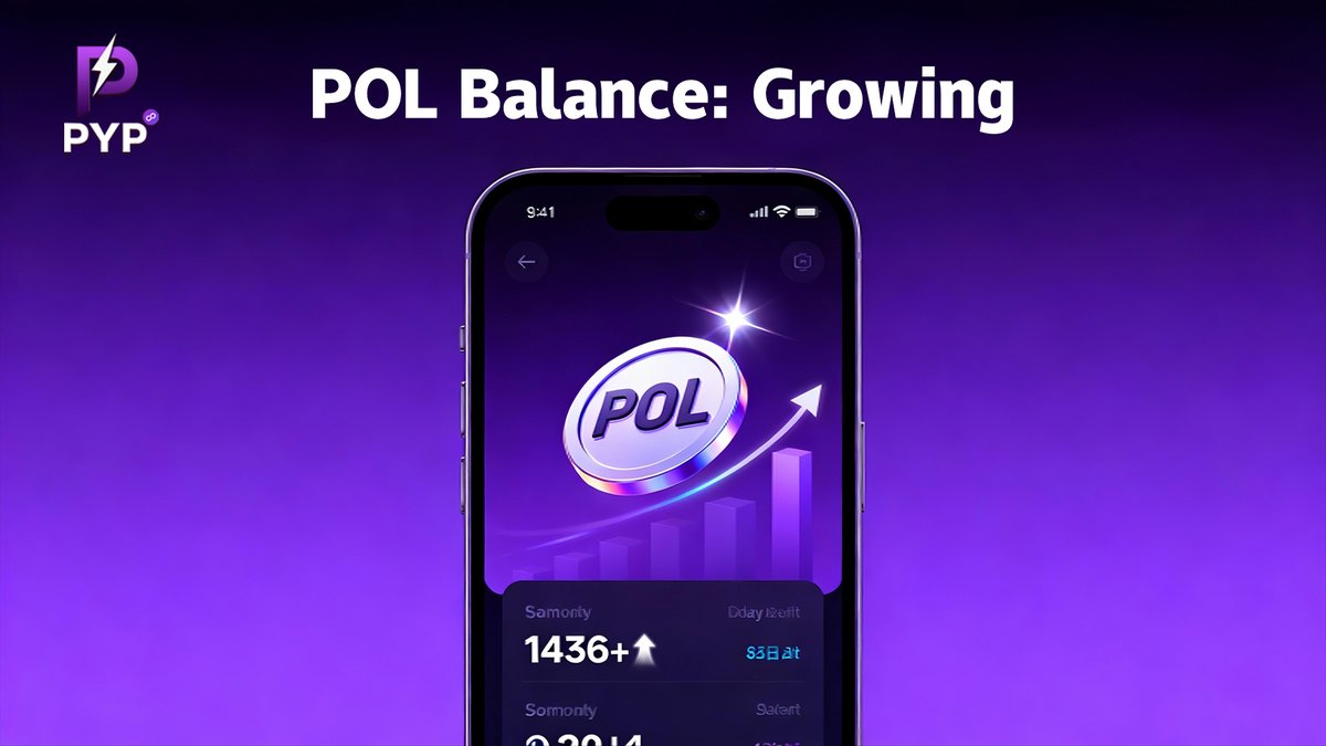 PYP_community_'s tweet image. You check your wallet.
POL balance: higher than yesterday. 🚀
That’s the daily reality of staking with PYP.
Are you in yet? 💎
#PYP #Polygon