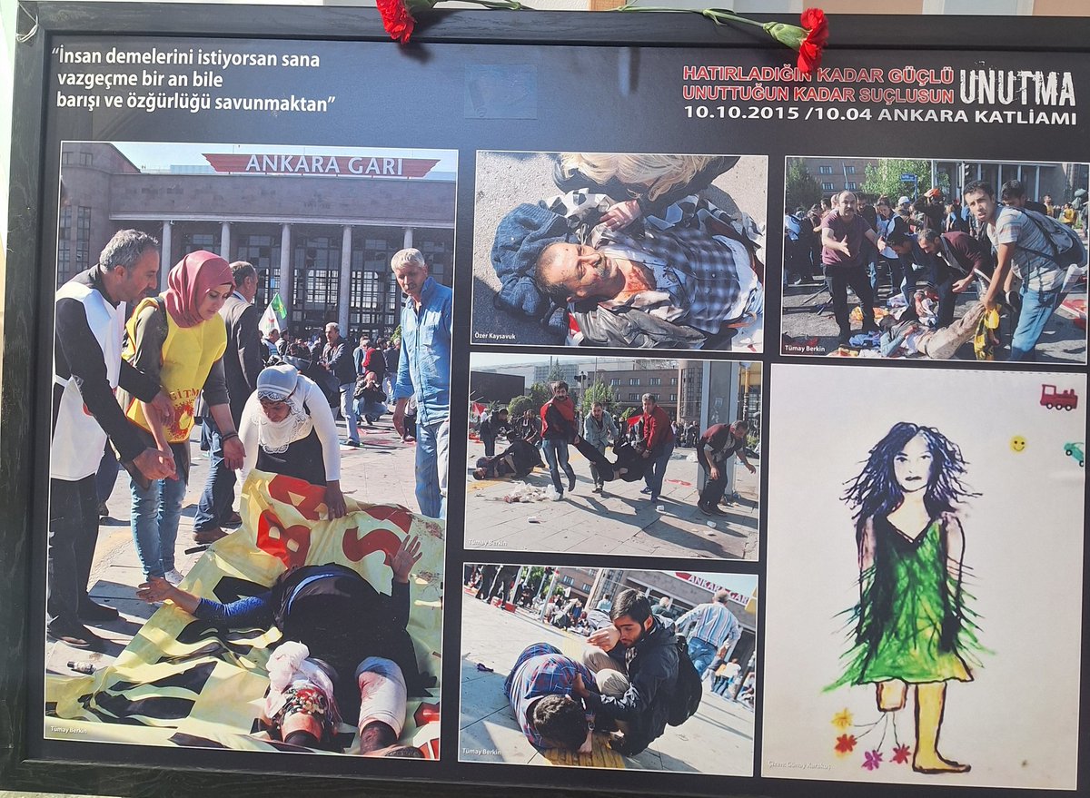 Hatırladığın kadar güclü,unuttuğun kadar suçlusun .10 Ekim i Unutma.