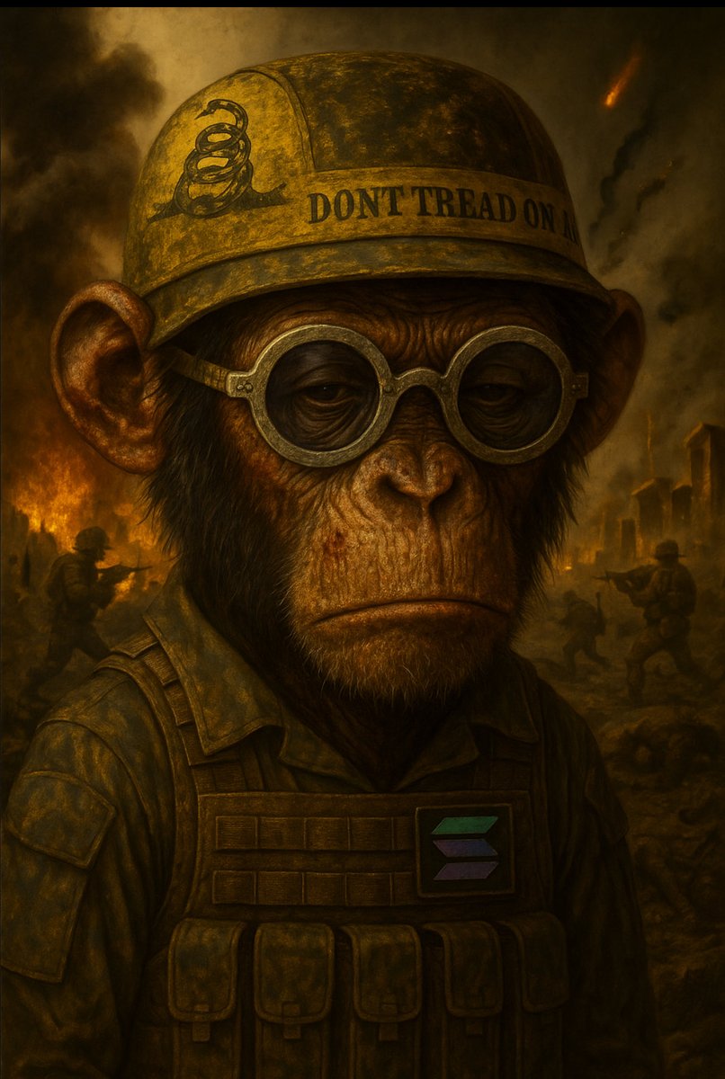 cryptiic23's tweet photo. $SOLdiers ape https://t.co/SGEQ1q52Be
