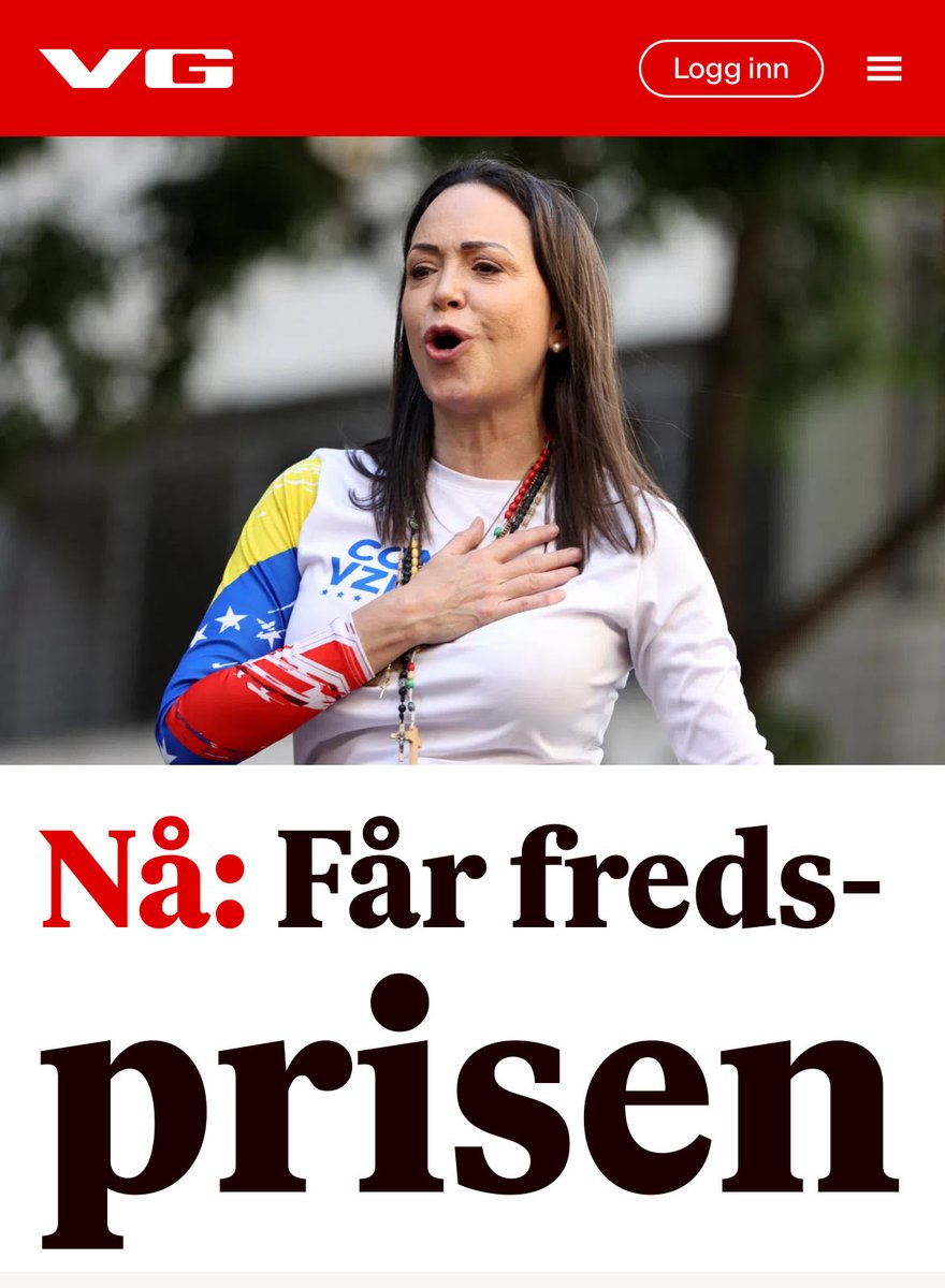 Dette høres ut som en fornuftig tildeling. Venezuela har virkelig fått lide under sosialistdiktaturet🦊