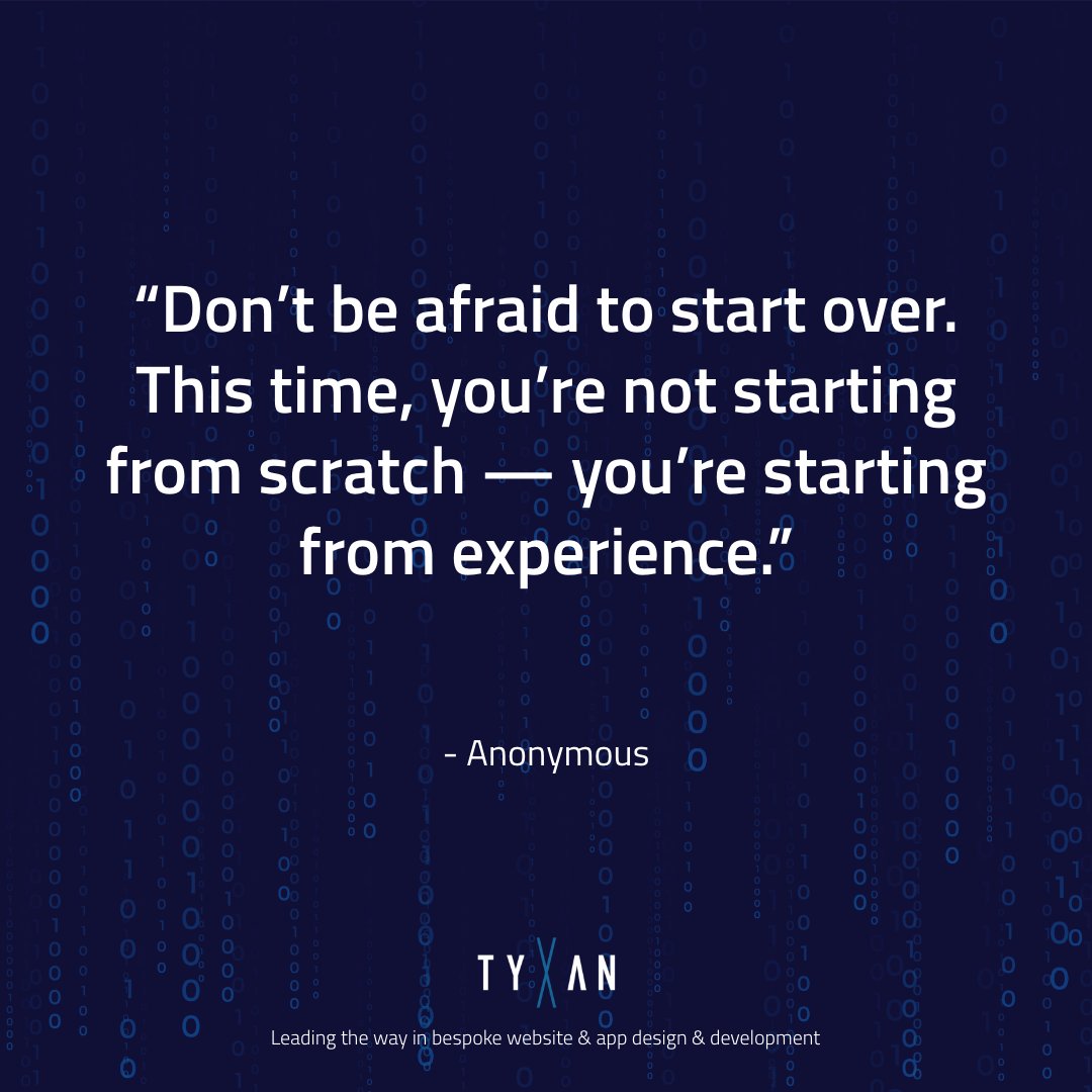 TyxanLtd's tweet image. 💡 Tyxan Friday Quote 💡
Each bug fixed, each project refined, and every lesson learned makes your next build even stronger 💪
#WebDevelopment #CodeWisdom #DevLife #Tyxan #GrowthMindset #ProgrammingQuotes