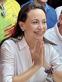 NEW: Venezuelan opposition leader Maria Corina Machado awarded Nobel Peace Prize.