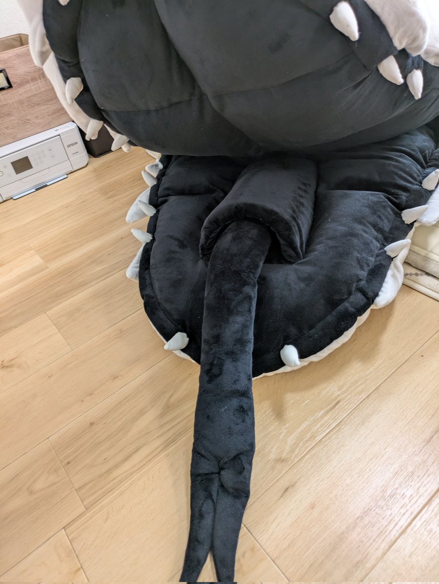 口内はこんな感じの肉厚っぷり