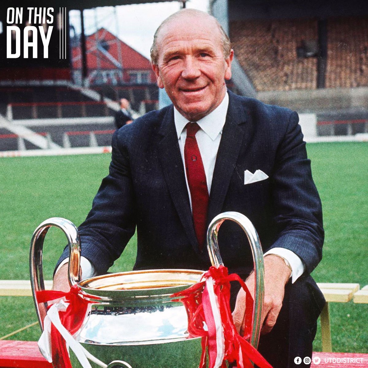 UtdDistrict's tweet photo. #OnThisDay (1945): Sir Matt Busby was appointed manager of Manchester United. ❤️🏆 https://t.co/Q8PrWC5LoW
