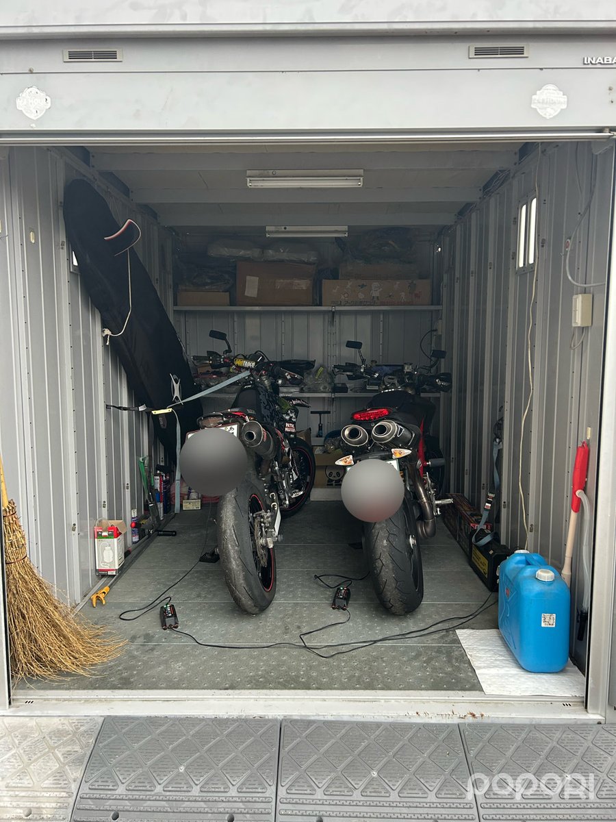 ガレージ移設完了✅