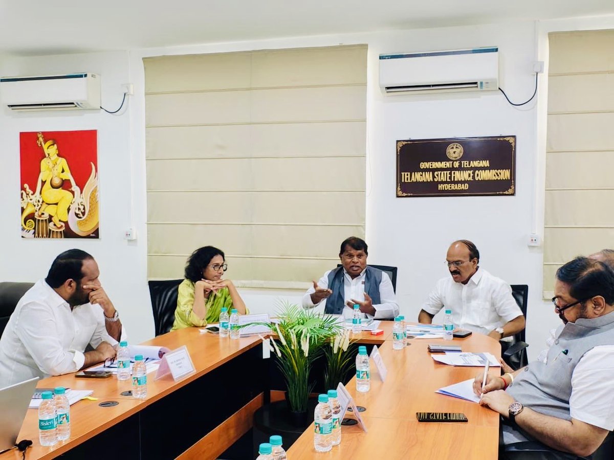 2nd TGSFC conducted the Inception Meeting with the ASCI today marking the commencement of work on the  Consolidated Report , discussions were held on the methodology, structure, and key sections to be included in Report
<a href="/BapuRajaiah/">Rajaiah Siricilla</a> 
<a href="/Nehrunai/">Nehru naik M</a> 
<a href="/Sankepalli67466/">Sankepalli Sudheer Reddy</a> 
<a href="/mrameshmaharaj/">M Ramesh ManikRao Maharaj</a>