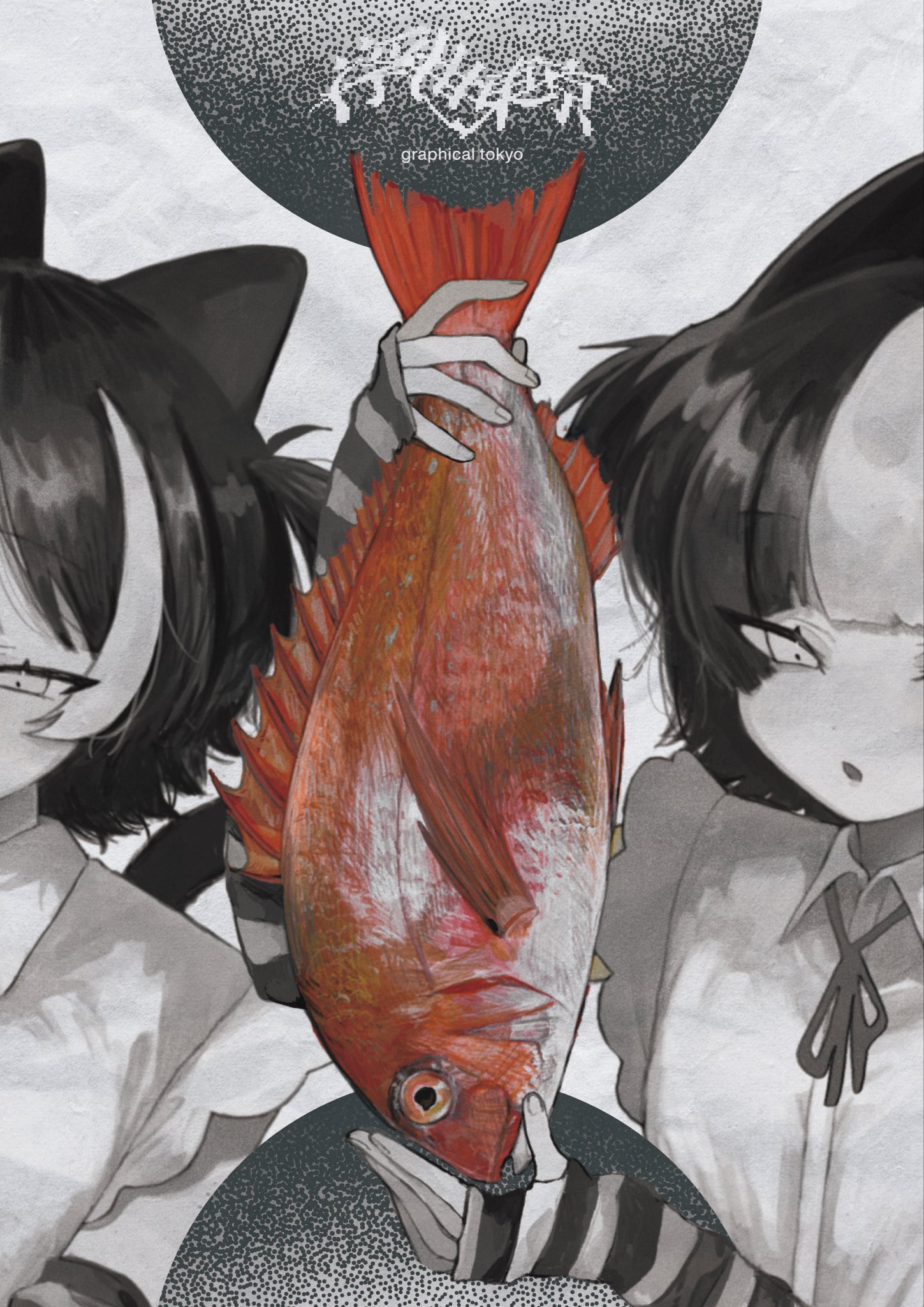 絵描きhiro C「出待ち」 絵描きhiro C「ザスマイル」 絵描きhiro C「ザスマイル」