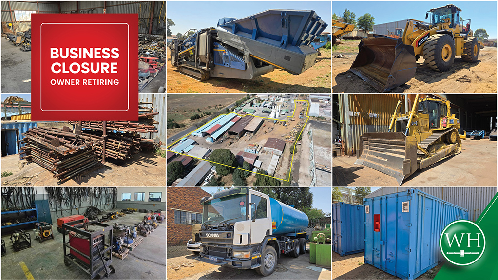 WHAuctions's tweet photo. Business Closure – Owner Retiring Auction
16 October | 10:30 AM | 37 Adcock Street, Chamdor 

On offer: Mining machinery, Trucks, Engineering and Workshop machinery, tools, vehicles, warehouse contents and more.  Property will also be on auction!

View the catalogue and register to bid now. https://t.co/p5Bl1Z5qFP

Call 0842535000 or 0115745700 (WH Auctioneers)