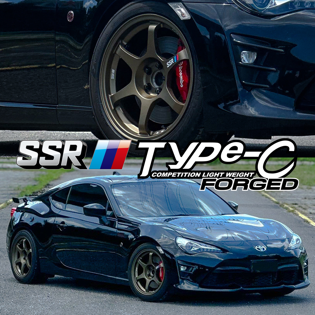 SSR Type-C FORGED ✕ TOYOTA 86 SSRは長いレース活動の中で、技術を