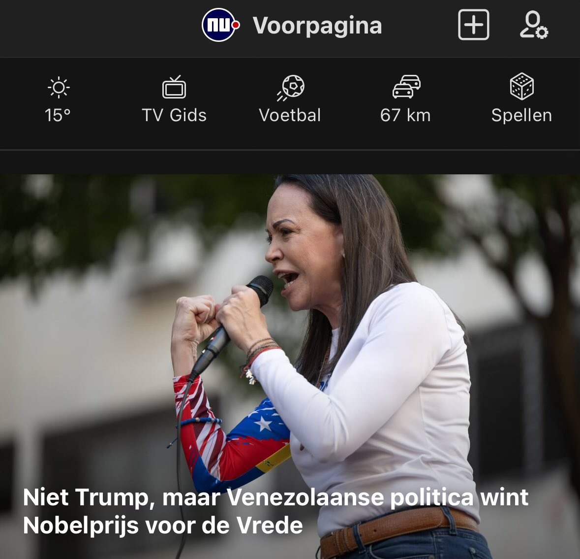 Niet eens haar naam in de kop zeggen, maar wel die van een randdebiel die het leger op z’n eigen bevolking afstuurt

Wat een afgang dit