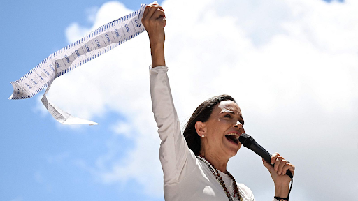 rtvenoticias's tweet photo. 🔴 María Corina Machado, premio Nobel de la Paz 2025 https://t.co/V0Pv7Oo9yT https://t.co/jzVBuhf7Qv