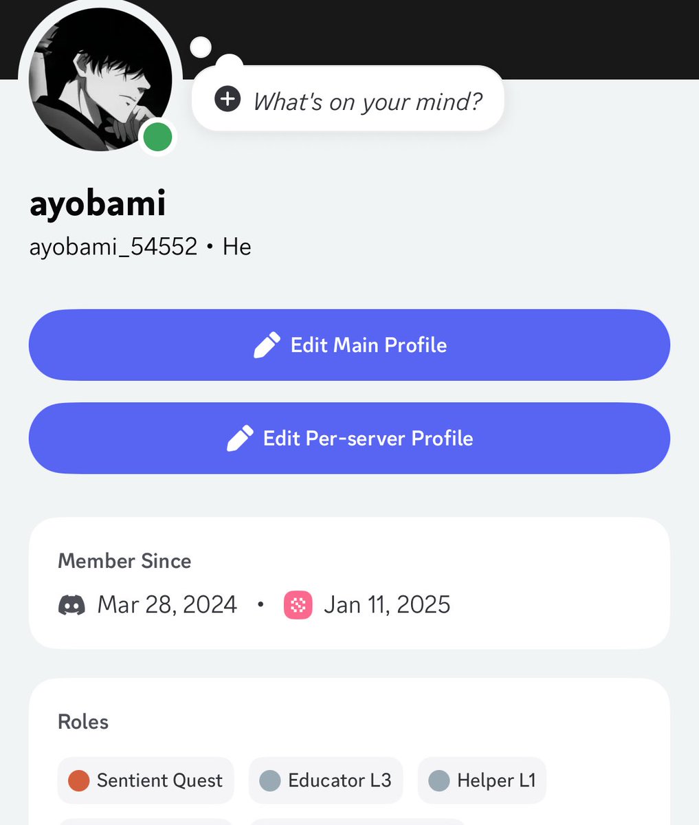 ayobami_al's tweet image. just got promoted to the l3 role on the @SentientAGI discord as an educator, and i’m not slowing down, my next target is the “early agi” role.

and week 16’s new direction is the perfect time to step up.

sentient has officially shifted the educator program into a community-led…