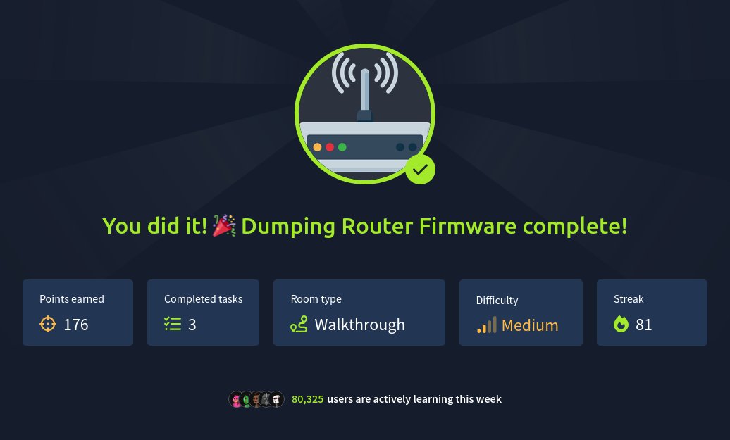 AakashModi1750_'s tweet image. Just finished Dumping Router Firmware on @RealTryHackMe!
Learned to extract and explore router firmware with Binwalk, and discovered what’s running inside our home devices.
Dumping Router Firmware: tryhackme.com/room/rfirmware
#LearnInPublic #Router #fireware #LAN #WAN #Network