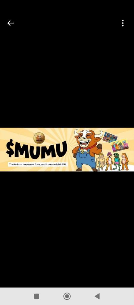 DonCharlesD's tweet photo. @Tea_brownsugar @cryptodiane @cz_binance @MumuCTO $Mumu on #bnb #mumu

$MUMU team is for the long term
$1B target and more is the vision

Get onboard now!

@MumuCTO is strong and solid

CA: 0x0cd8ee728e8e9730a6e2cd1f0b5dc2cb22ee298f https://t.co/TrLCxKHOMt