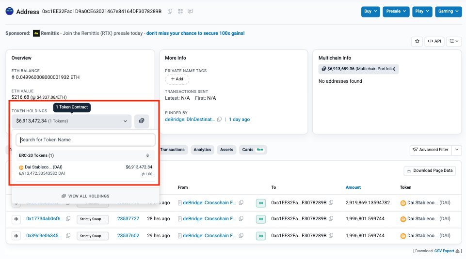 PeckShieldAlert tweet media